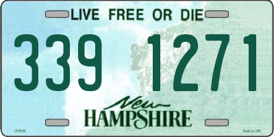 NH license plate 3391271
