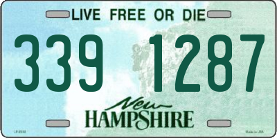 NH license plate 3391287