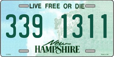 NH license plate 3391311