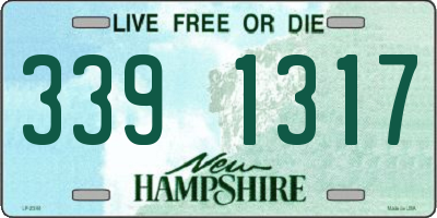 NH license plate 3391317
