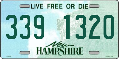 NH license plate 3391320