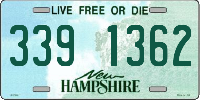 NH license plate 3391362