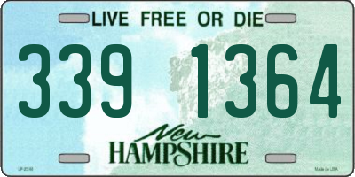 NH license plate 3391364
