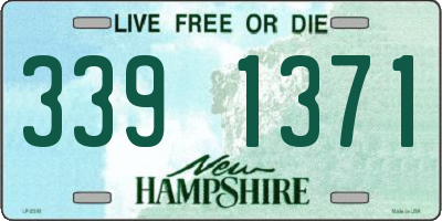 NH license plate 3391371