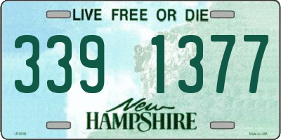 NH license plate 3391377