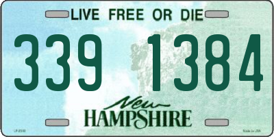 NH license plate 3391384