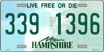 NH license plate 3391396