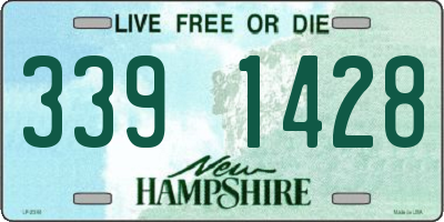 NH license plate 3391428