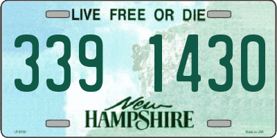 NH license plate 3391430