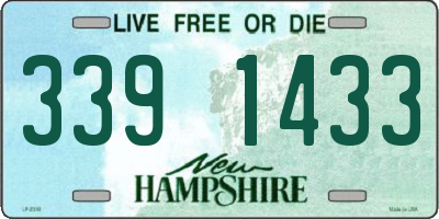 NH license plate 3391433