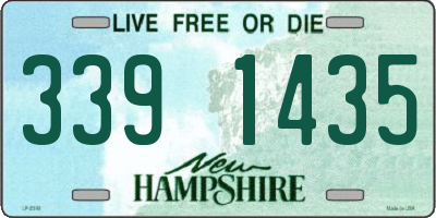 NH license plate 3391435
