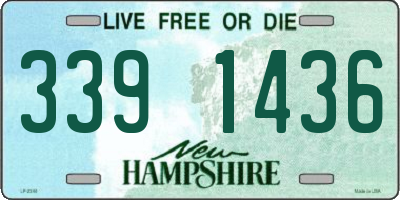 NH license plate 3391436