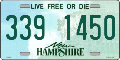 NH license plate 3391450