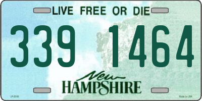 NH license plate 3391464