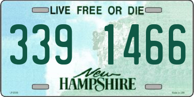 NH license plate 3391466