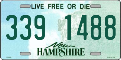 NH license plate 3391488