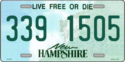 NH license plate 3391505