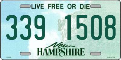 NH license plate 3391508