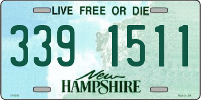 NH license plate 3391511
