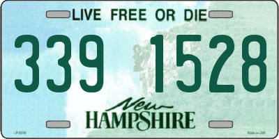 NH license plate 3391528