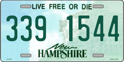 NH license plate 3391544