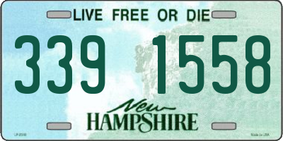 NH license plate 3391558