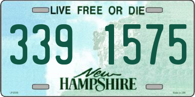 NH license plate 3391575
