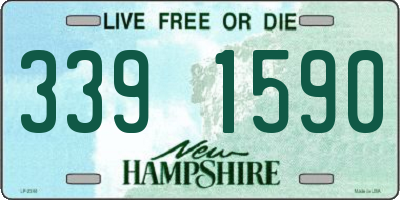 NH license plate 3391590