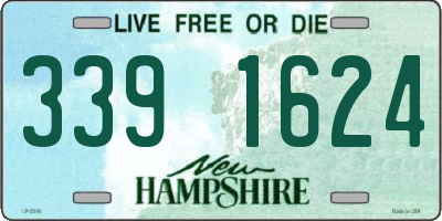 NH license plate 3391624