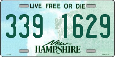 NH license plate 3391629
