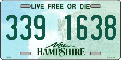 NH license plate 3391638