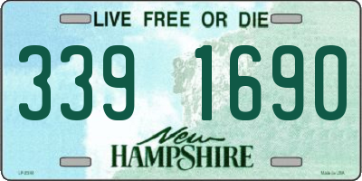 NH license plate 3391690