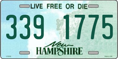 NH license plate 3391775