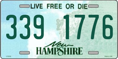 NH license plate 3391776