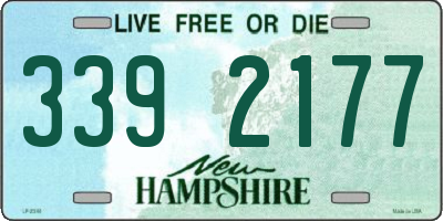 NH license plate 3392177