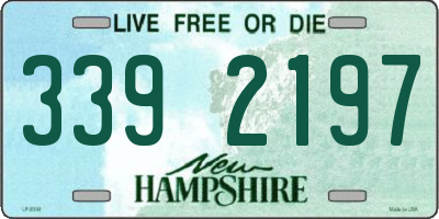 NH license plate 3392197