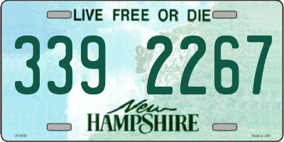 NH license plate 3392267