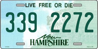 NH license plate 3392272