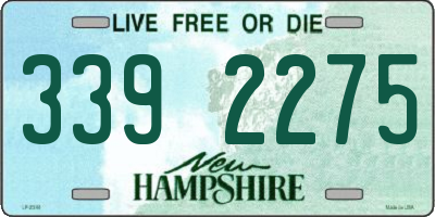 NH license plate 3392275