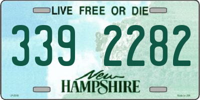 NH license plate 3392282
