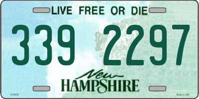 NH license plate 3392297