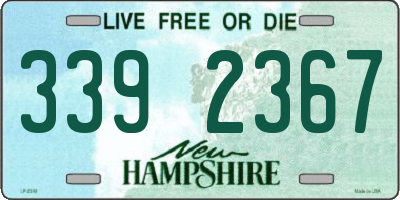 NH license plate 3392367