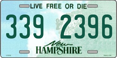 NH license plate 3392396