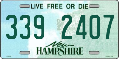NH license plate 3392407