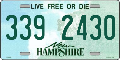 NH license plate 3392430