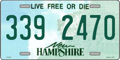 NH license plate 3392470