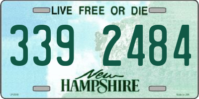 NH license plate 3392484