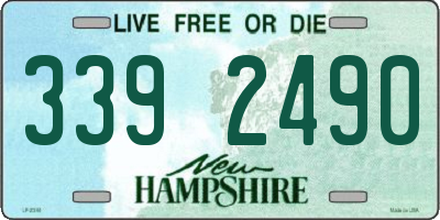 NH license plate 3392490
