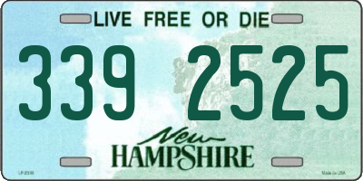 NH license plate 3392525