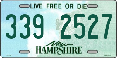 NH license plate 3392527